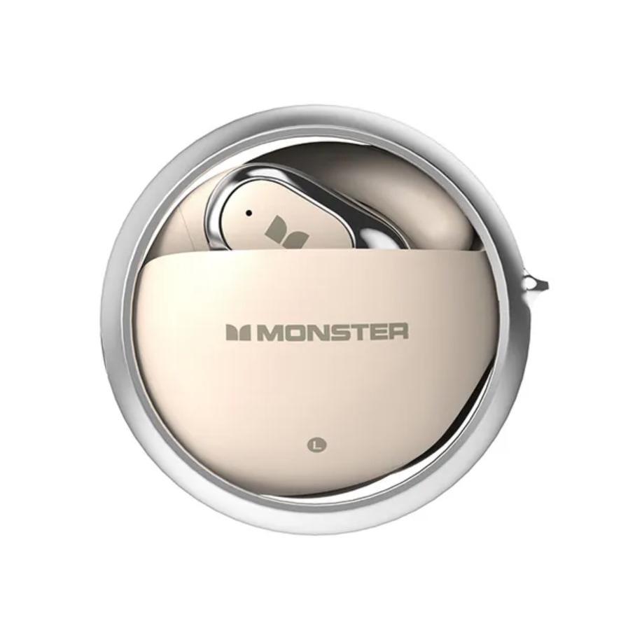 MONSTER ワイヤレスイヤホン オープンイヤー 耳掛け 360度回転 ノイズ
