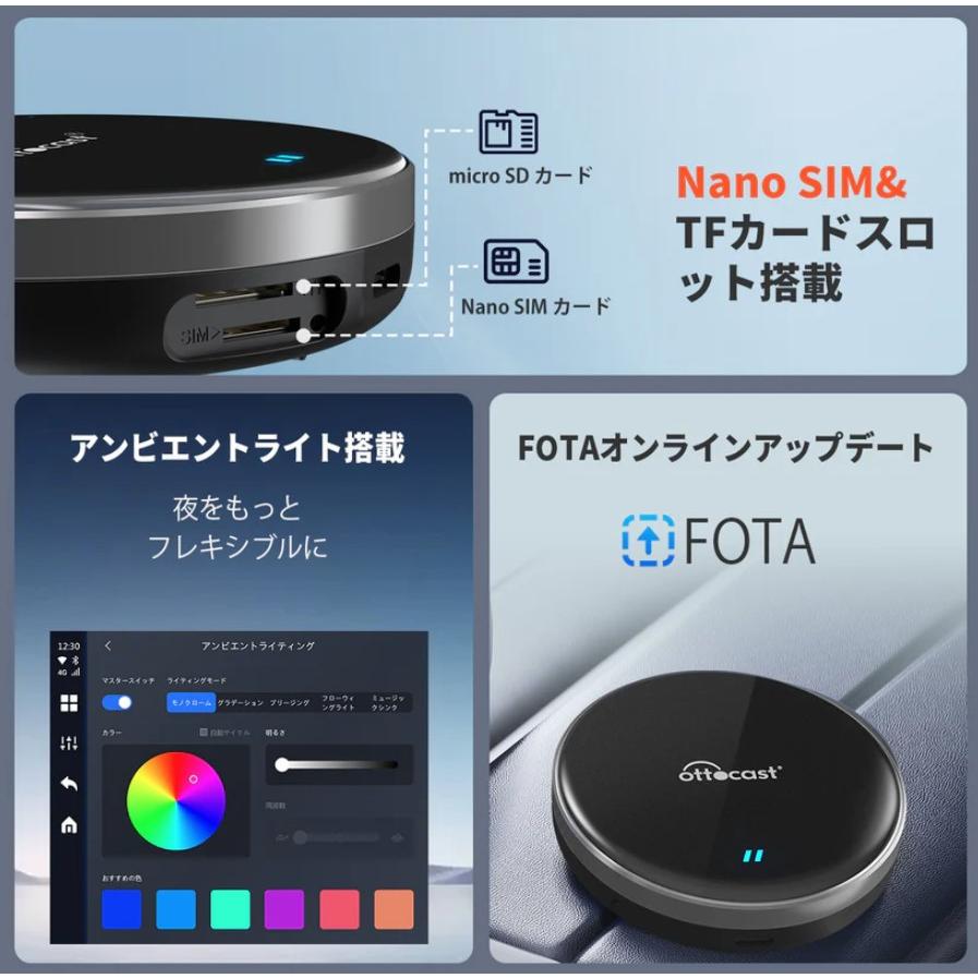 ottocast 正規 オットキャスト OttoAiBox P3 Lite OTTOCAST CarPlay AI