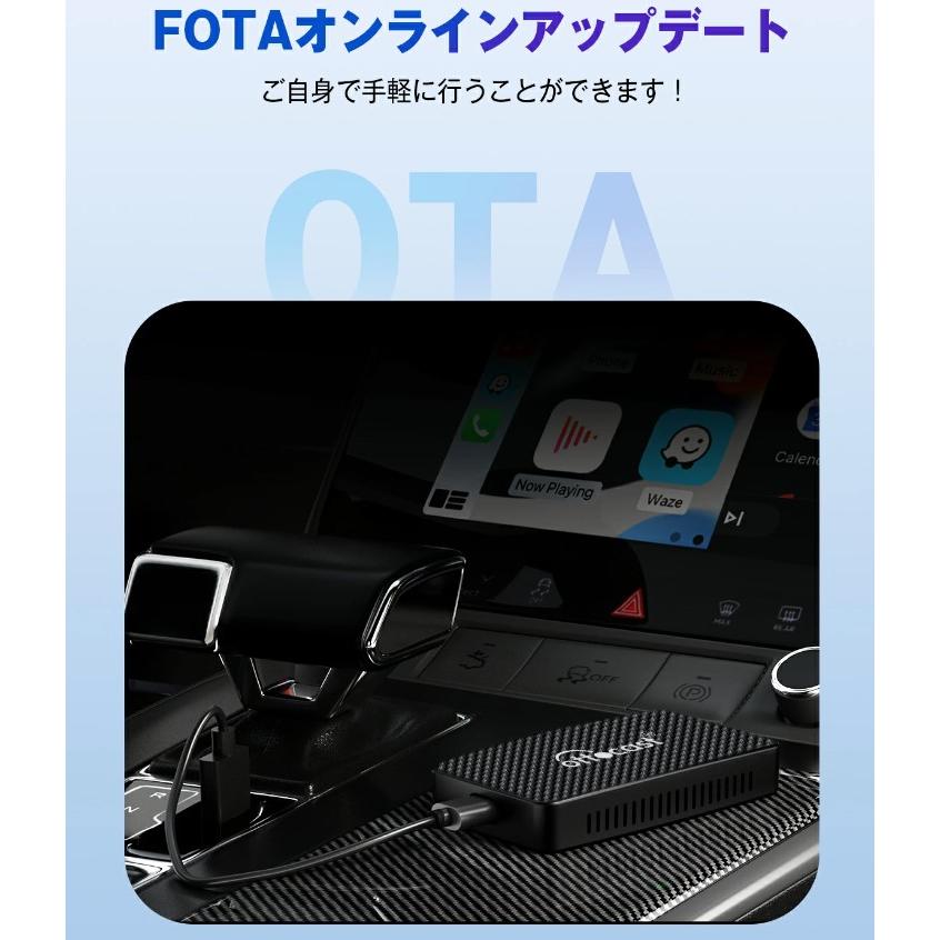 2024新型 Ottocast オットキャスト Play2 Video Pro Carplay Android 12多機能メディアアダプター YouTube Netflix Spotify IPTV 視聴 ワイヤレス｜cargoods-honpo｜13