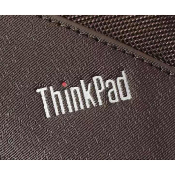 レノボ 純正 ThinkPad パソコンバッグ TL620 PC ショルダーバッグ ブラウン ビジネス 14インチ対応 タブレッド ケース X1 T14 L450｜cargoods-honpo｜02