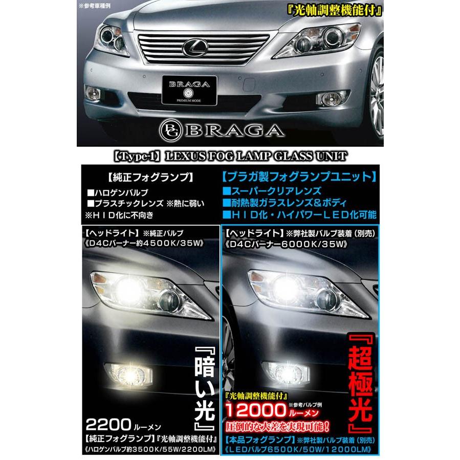 T 1 Hs 10系前期レクサス 純正交換フォグランプ耐熱ガラスレンズ製ユニット左右セット防水 Hid化 Led化に最適 H8 H11 H16 車検対応 ブラガ T1 Fog Lamp Lexus 7 カーグッズ屋ショッピング 通販 Yahoo ショッピング