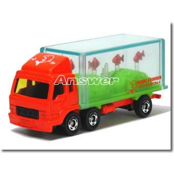 単品】トミカ 三菱ふそう 熱帯魚運搬車 (マリン水族館) (クリアケース