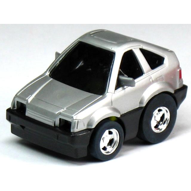 チョロQ 【単品】チョロQ ホンダ CR-X シルバーII (クリアケース入