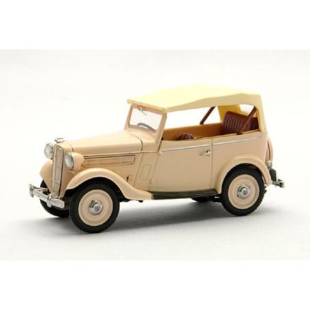 エブロ 1/43 ダットサン 17型 フェートン 1938 アイボリー : カー