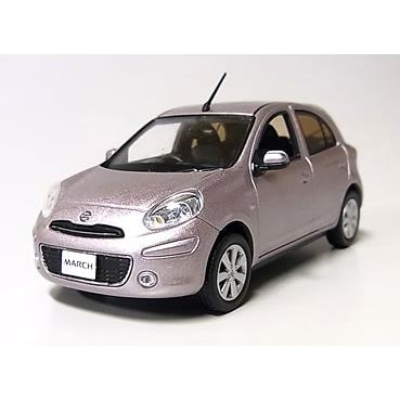 絶版品 京商 1 43 日産 マーチ K13 Crystal Lilac ピンクイッシュシルバー カーホビーショップ アンサー 通販 Yahoo ショッピング