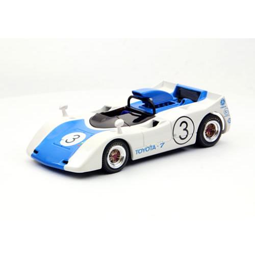 トヨタ（TOYOTA） エブロ 1/43 7 No.3 日本GP 1969 ブルー : カー