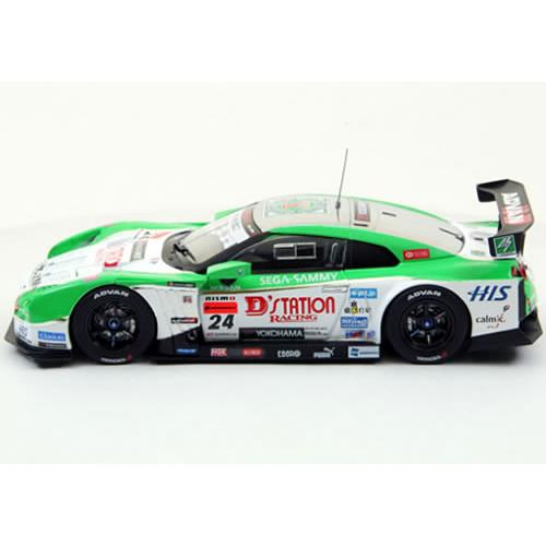 エブロ 1/43 スーパーGT 2012 D'station ADVAN GT-R ローダウン