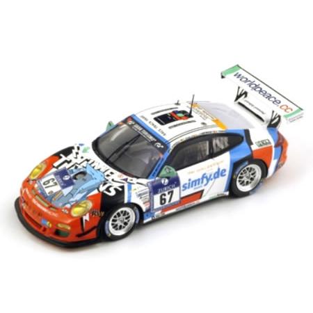 Spark（DJI） Spark 1/43 Porsche 911 GT3 Cup No.67 ADAC 24h