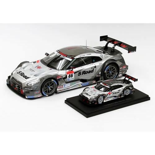 EBBRO SUPER GT S Road MOLA GT-R ２台 日産（NISSAN） エブロ 1/18 スーパーGT 2014 S Road MOLA GT-R Rd.2