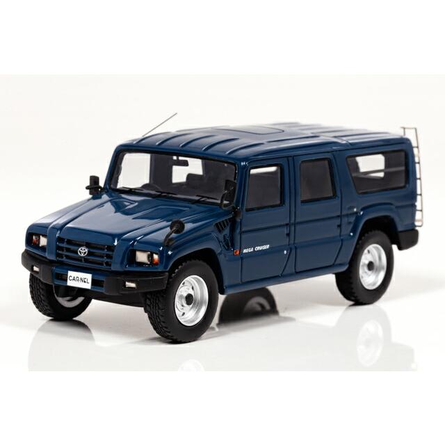 トヨタ CARNEL 1/43 メガクルーザー 1996 ダークブルー : カーホビー 