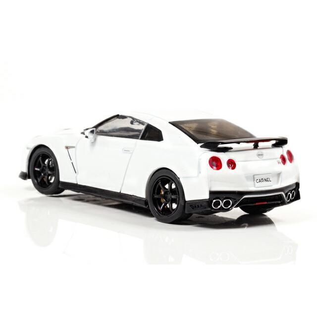 CARNEL 1/43 日産 GT-R (R35) Track edition engineered by nismo 2017 ブリリアントホワイトパール｜carhobby｜02