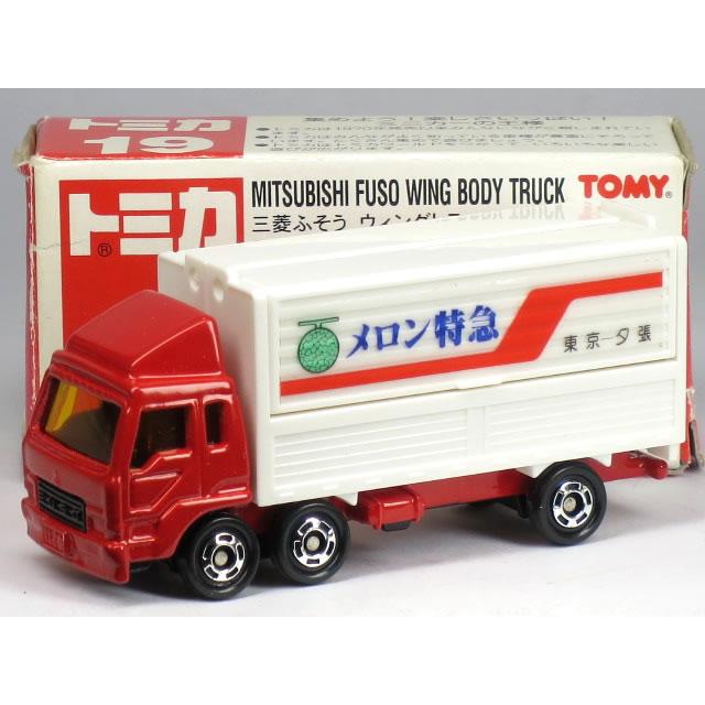 箱痛み大有 /箱色褪せ大有※【旧番】トミカ019 三菱ふそう ウイング