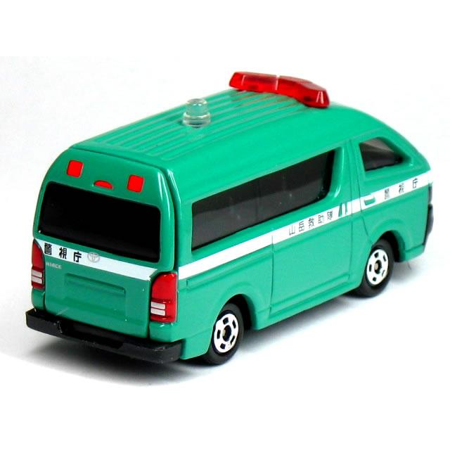 トヨタ 【単品】トミカ ハイエース 警視庁 山岳救助隊 : カー トヨタ 【単品】トミカ ハイエース 警視庁 山岳救助隊 : カー