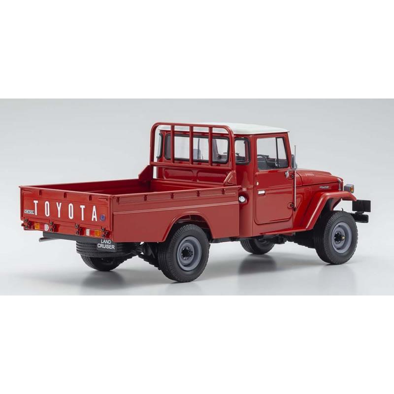 トヨタ（TOYOTA） 京商 1/18 ランドクルーザー 40 レッド : カーホビー