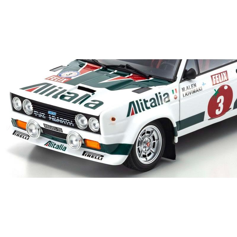 アバルト（ABARTH） 京商 1/18 フィアット 131 ラリー No.3 1000湖
