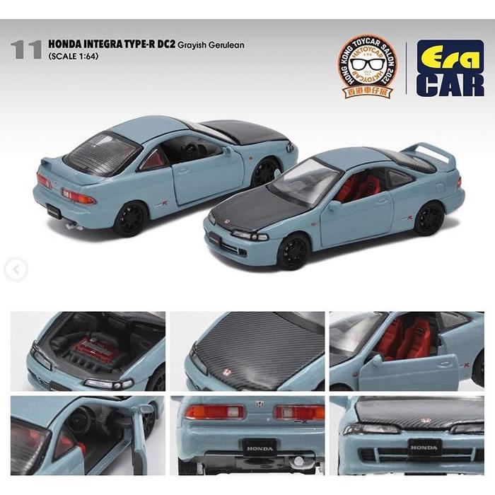 ホンダ（HONDA） EraCar 1/64 インテグラ DC2 タイプR Grayish