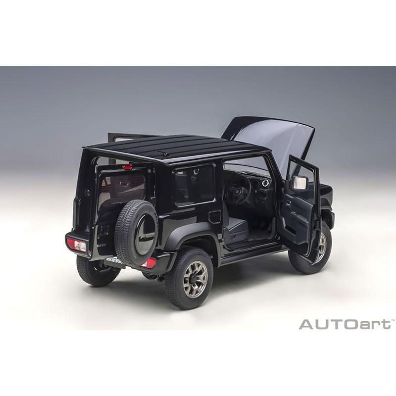 ☆オートアート 1/18 スズキ ジムニー シエラ (JB74) ブラックパール