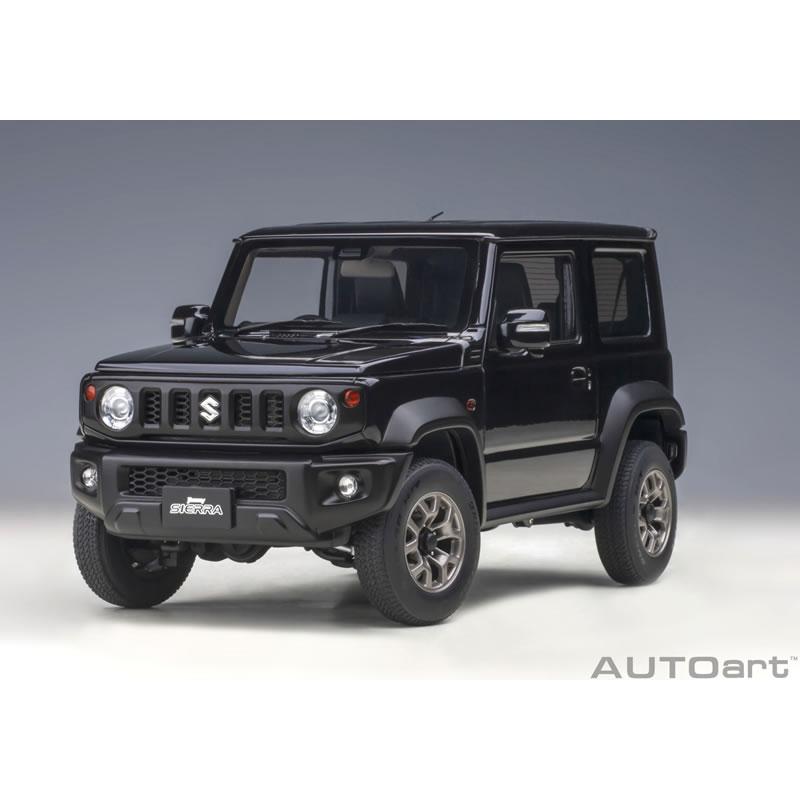 ☆オートアート 1/18 スズキ ジムニー シエラ (JB74) ブラックパール