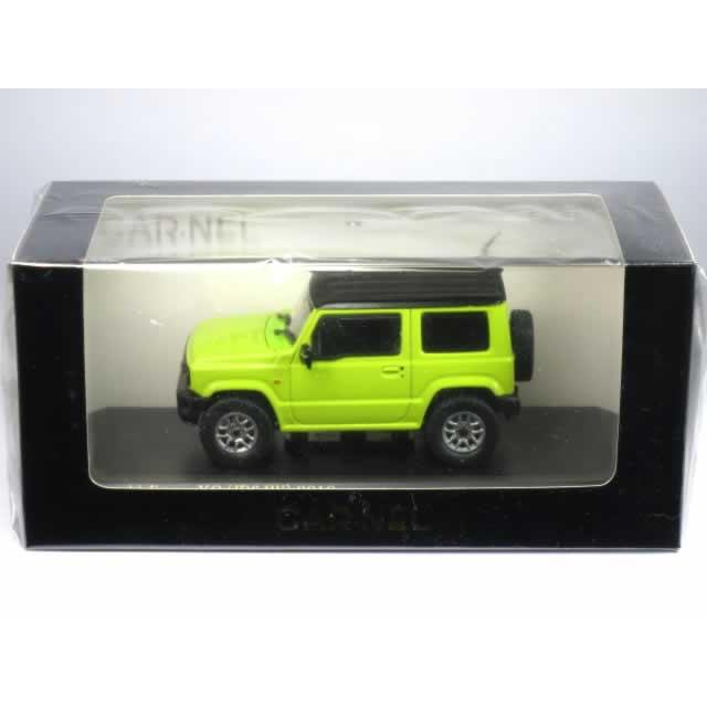 CAR-NEL 1/43 スズキ ジムニー XC (JB64W) 2018 キネティックイエロー