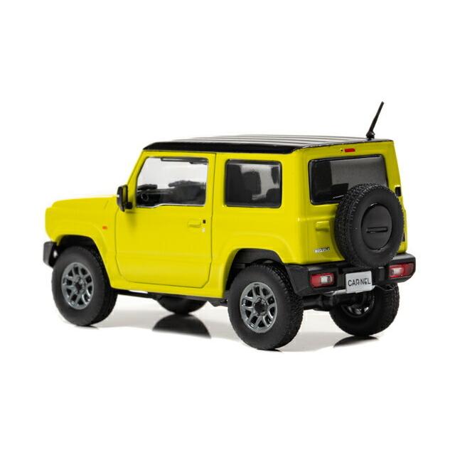 CAR-NEL 1/43 スズキ ジムニー XC (JB64W) 2018 キネティックイエロー