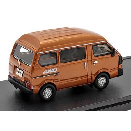 ハイストーリー 1/43 スバル サンバー4WD 1980 マイティブラウン1/43