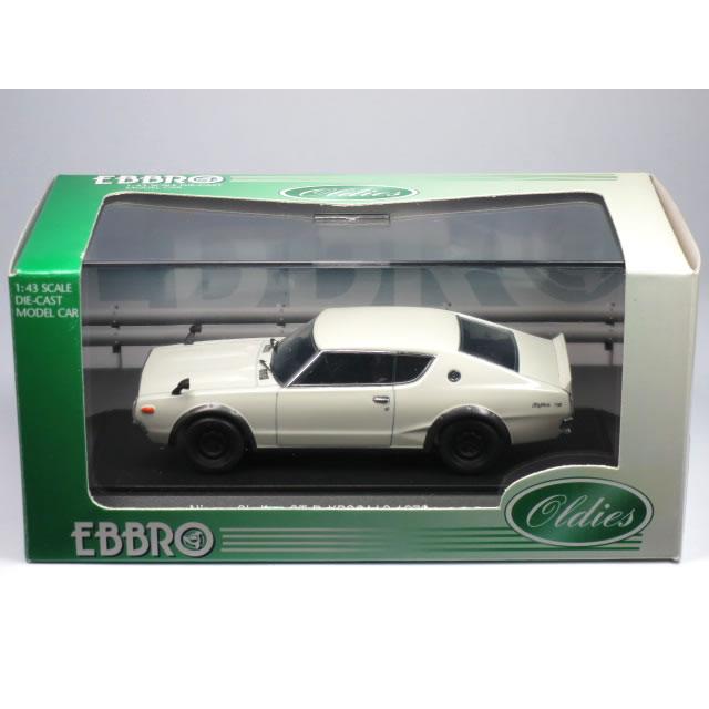 エブロ　1/43 ニッサンスカイラインGT− R KPGC110 1973 エブロ 【絶版品】エブロ 1/43 日産 スカイライン GT-R (KPGC110) 1973