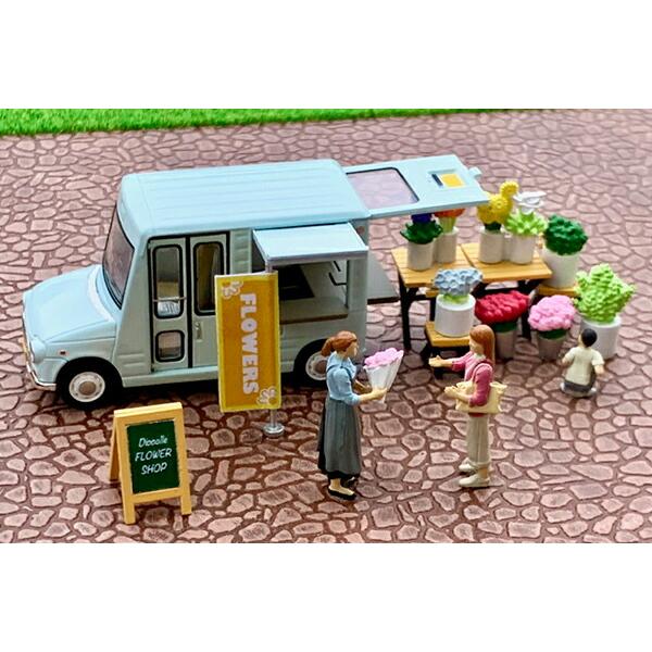ＧWセール❗車両付き限定品❗菜の花列車✨ミニチュア✨ジオラマ✨SP仕上げ ジオラマに最適なミニチュアシリーズ「ジオコレ64 カースナップ」に