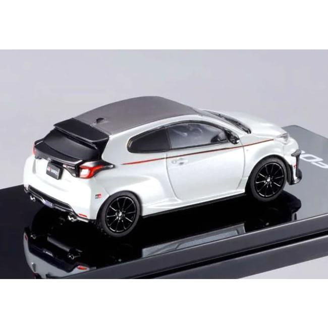 Hobby JAPAN 1/64 トヨタ GR ヤリス RZ ハイパフォーマンス GRパーツ プラチナホワイトパールマイカ｜carhobby｜02