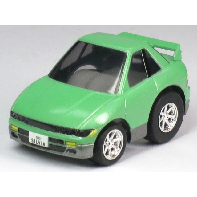 チョロQ 【単品】チョロQ 日産 シルビア S13 グリーンII (クリアケース