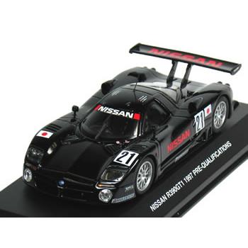 日産（NISSAN） ※クリアケース1カ所 ヒビ有※【絶版品】京商 1/43 R390