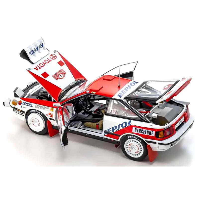 京商　モンテカルロラリー トヨタ（TOYOTA） 京商 1/18 セリカ GT-FOUR (ST165) No.2