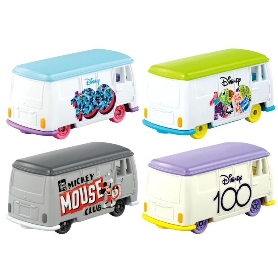 ディズニー100周年 トミカ Disney100 4個セット ドリームトミカ タカラトミー トミカ ドリームトミカ SP Disney100 コレクション