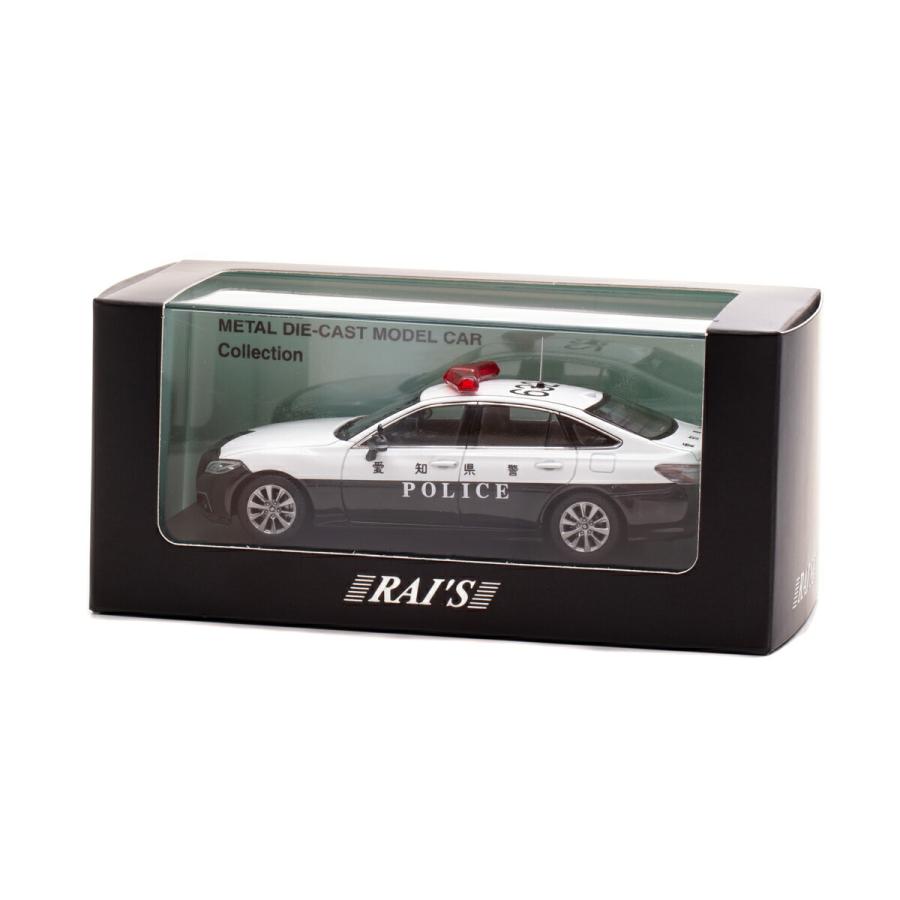 トヨタ（TOYOTA） RAI'S 1/43 クラウン (ARS220) 2022 愛知県警察 高速