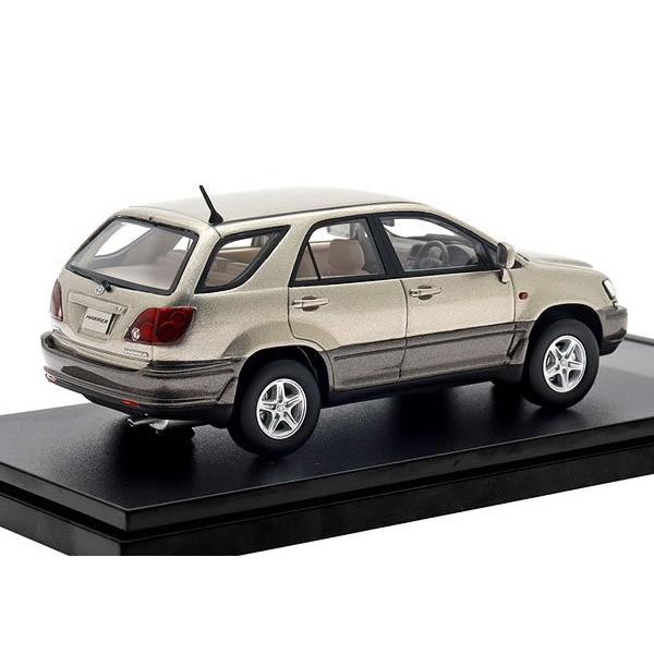 402-635 Hi-Story 1/43 トヨタ HARRIER ホワイト インターアライド ハイストーリー 1/43 トヨタ ハリアー 3.0 FOUR G