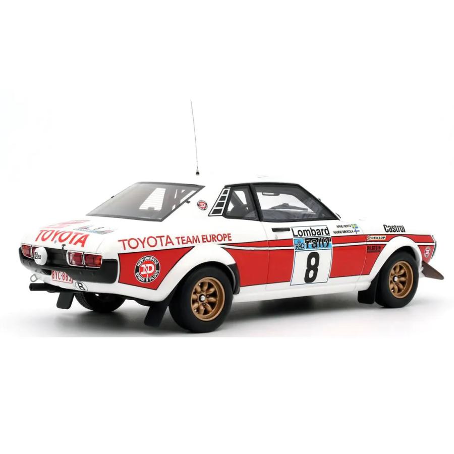 OttO mobile 1/18 トヨタ セリカ RA21 No.8 RAC ラリー 1977｜carhobby｜02