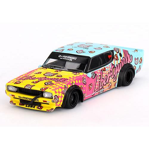 MINI GT 1/64 ケンメリ LBWK KENMERI 5台セット 1/64スケール MINI GT「Nissan Skyline Kenmeri Liberty Walk」(マット