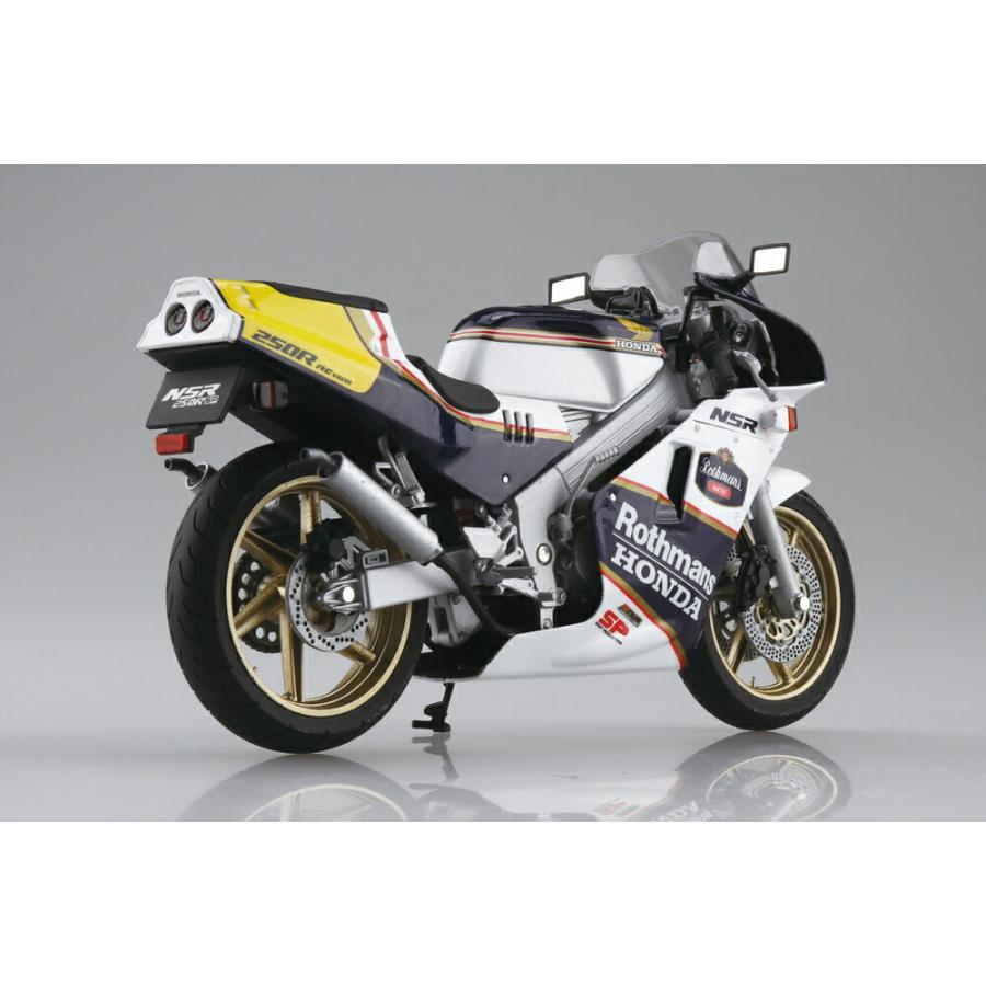 AOSHIMA☆NSR250R SP ロスマンズカラー（未組立）1/12サイズ