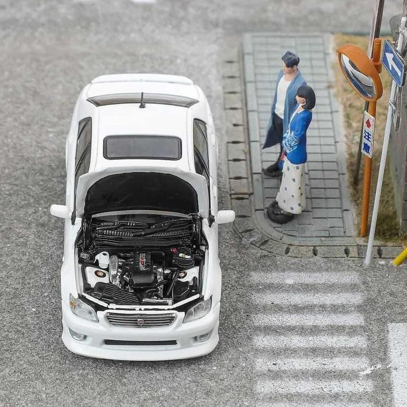 ミニッツ 京商 トヨタ アルテッツァ 280T ホワイト TOM's ホワイト LV
