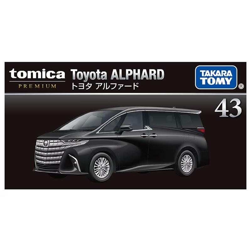 トミカプレミアム　トヨタ アルファード (発売記念仕様)６台 トミカプレミアム 43 トヨタ アルファード (通常版 ブラック＋