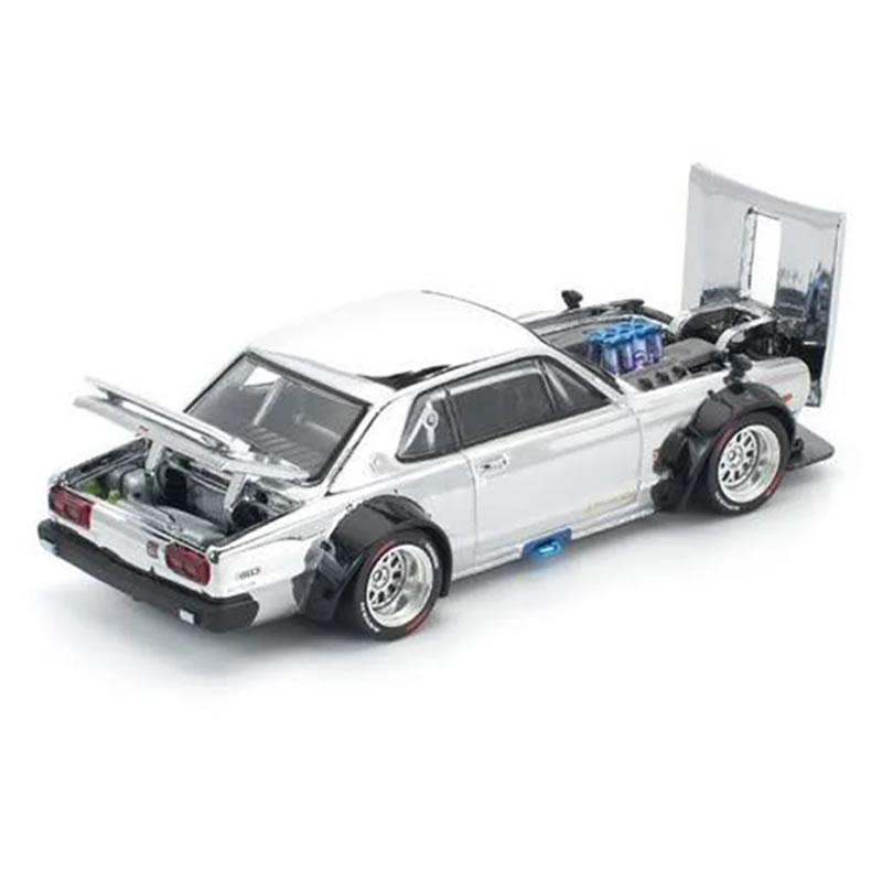 日産（NISSAN） POP RACE 1/64 スカイライン KPGC10 GT-R ハコスカ V8