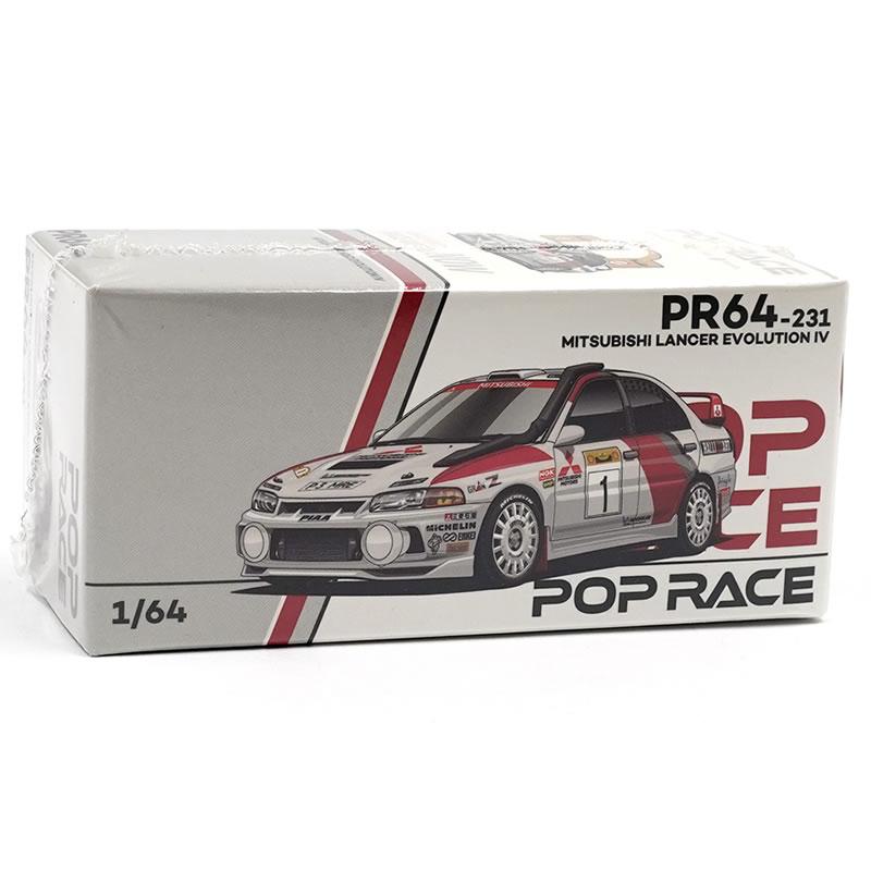 三菱（MITSUBISHI） POP RACE 1/64 ランサーエボリューション IV No.1