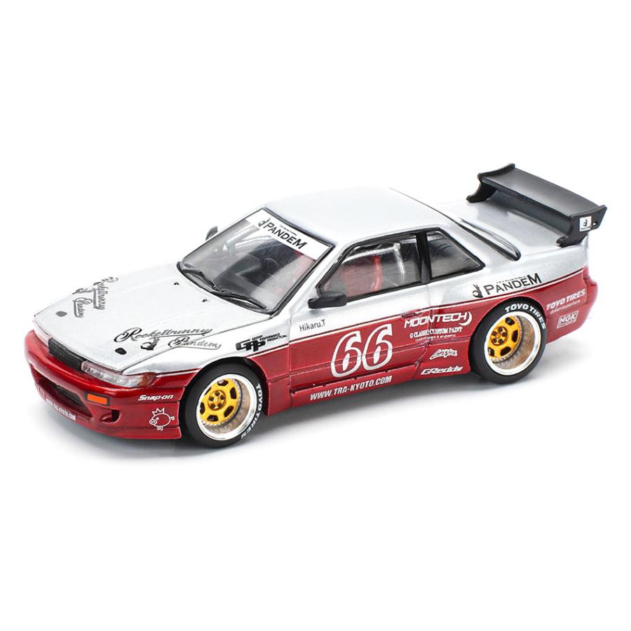 インドネシア限定PANDEM S13 1/64 POP RACE 楽天市場】ポップレース 1/64 パンデム ニッサン S13 クロームレッド