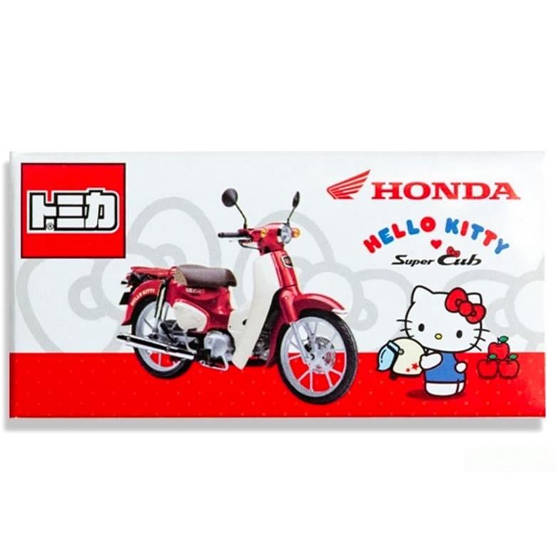 トミカ ハローキティ スーパーカブ　4個 タカラトミー（TAKARA TOMY） 特注トミカ ホンダ スーパーカブ ハロー