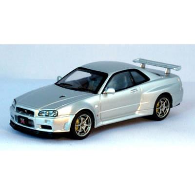 エブロ 1 43 スカイライン R34 Gt R Vスペックii シルバー カーホビーショップ アンサー 通販 Yahoo ショッピング