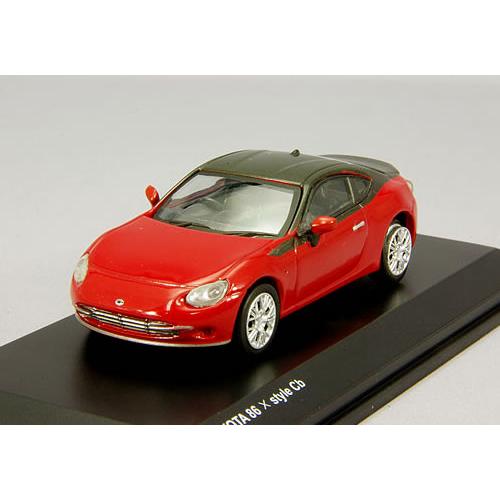 京商 1/64 トヨタ 86 x style Cb ライトニングレッド :KS07042A15:カー 