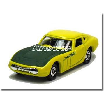 トミカミュージアム ギフト館 トヨタ 2000GT イエロー(グリーン 