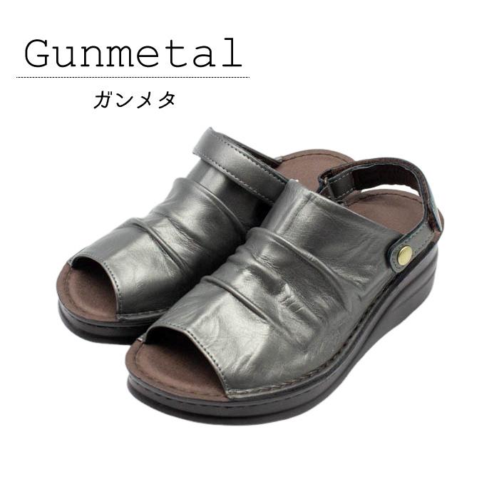 ミュール put's プッツ コンフォートサンダル レディース 本革 2way