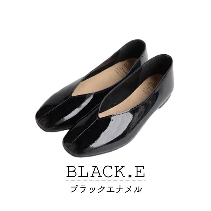 recipe vカット　本革　ブラック Recipe（レシピ） 靴 パンプス レディース Vカット 本革 レザー