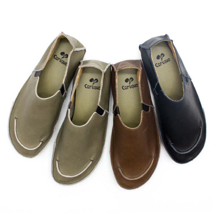 スリッポン レディース 本革 柔らかい サイドゴア 疲れない 歩きやすい 幅広 3E相当 おしゃれ 軽量 外反母趾 痛くない 日本製 カリック 6050 秋冬