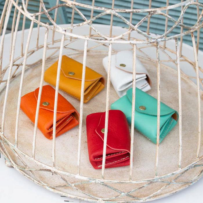 Cham（チャム） 三つ折り財布 ミニ財布 ミニウォレット ギャルソン 本